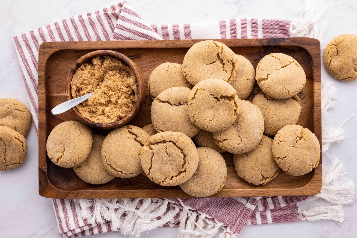 Thin & Chewy Smoked Brown Sugar Cookies - Always Order Dessert