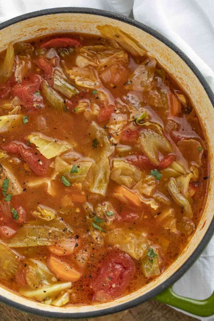 chicken cabbage soup