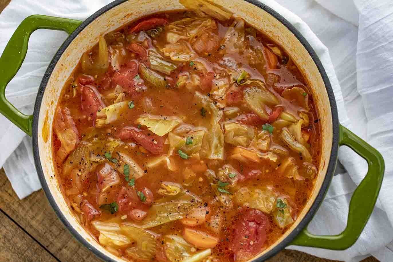 Cabbage Soup Recipe Dinner, then Dessert