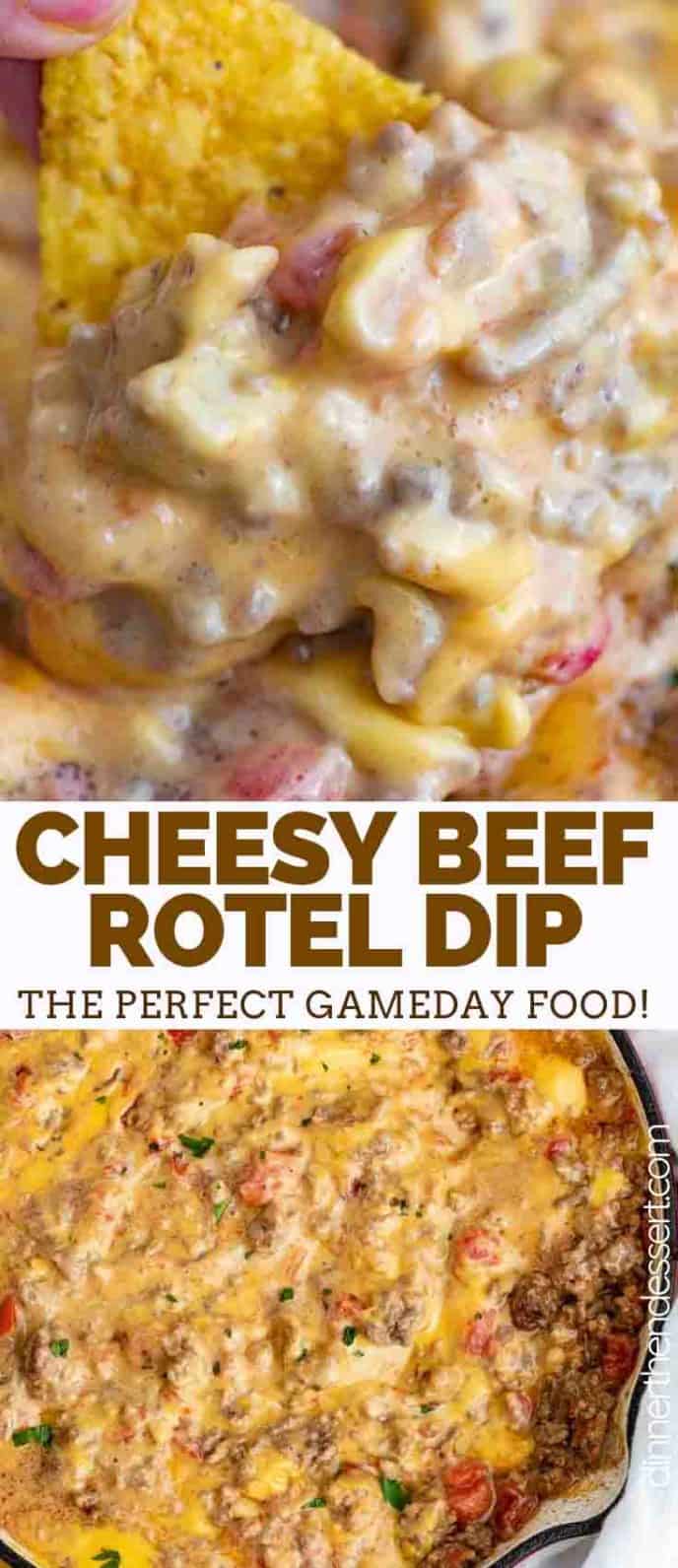 rotel dip ground beef recipe