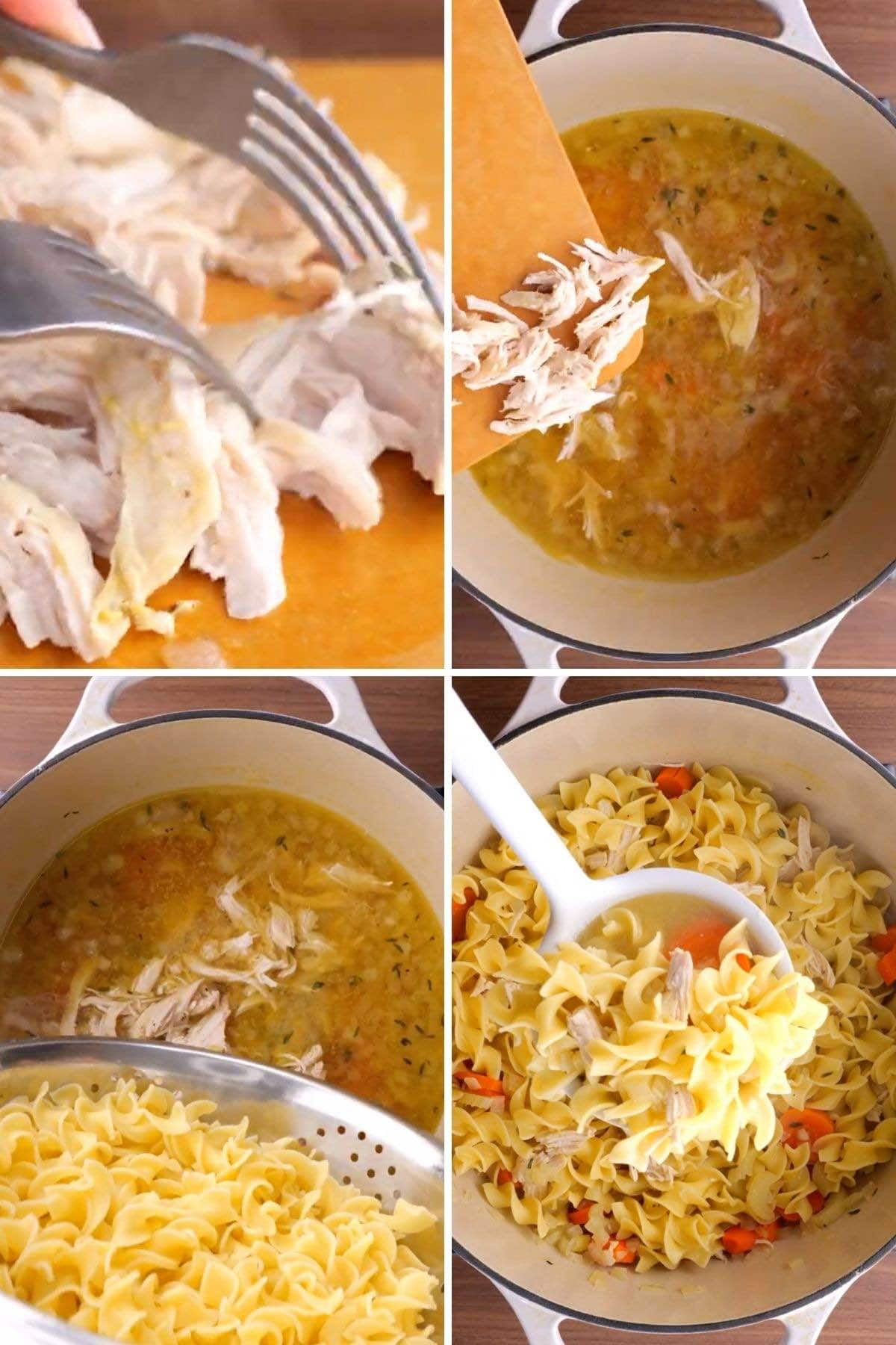 Chicken Noodle Soup Collage