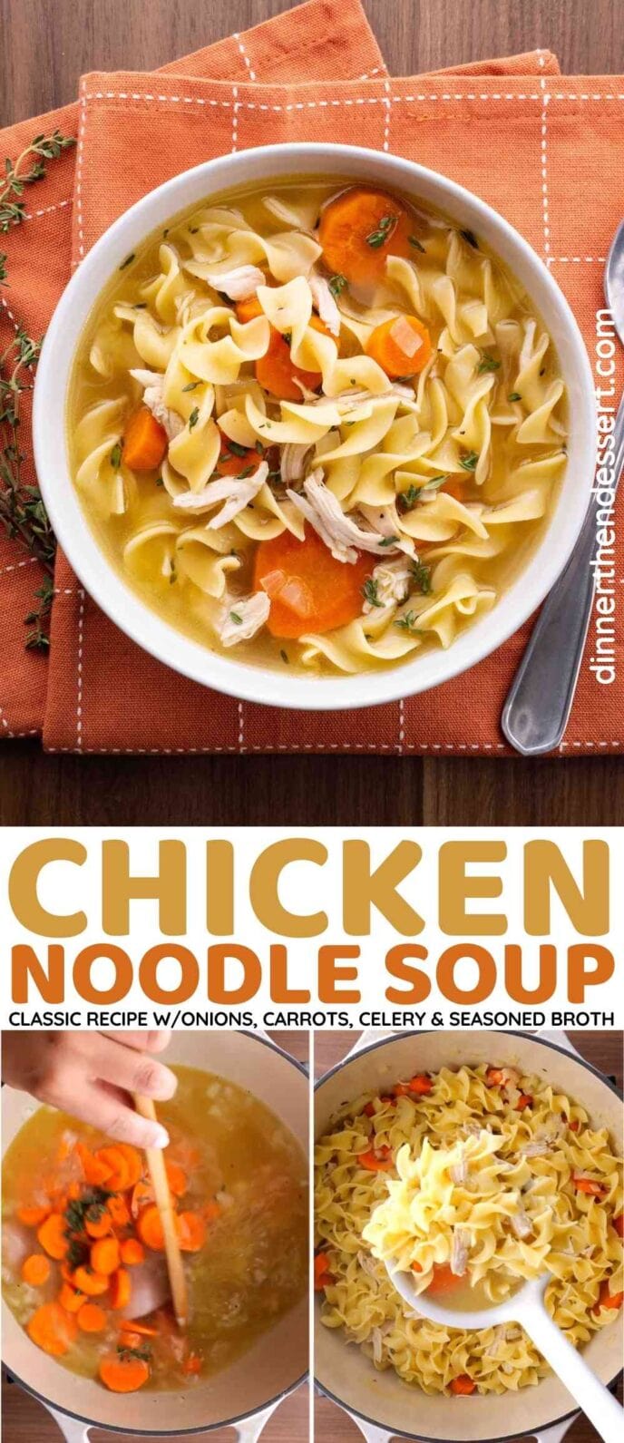 Chicken Noodle Soup Collage