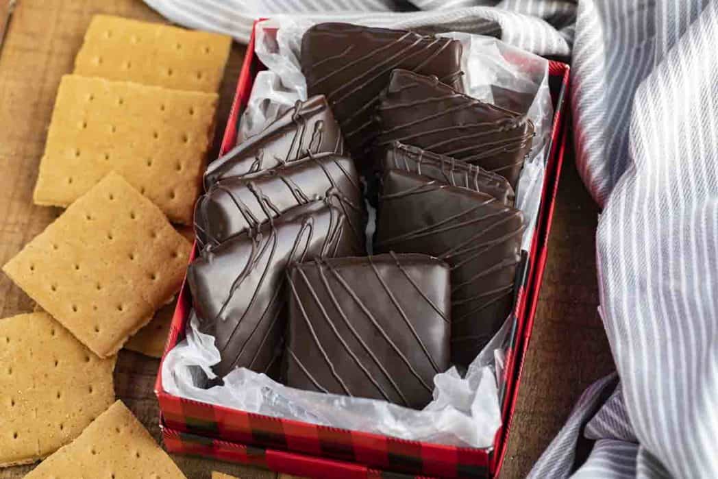 Chocolate covered graham crackers recipe dinner then dessert