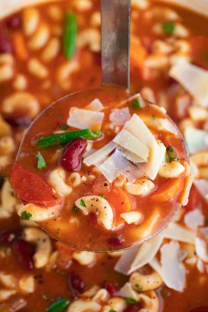 Easy Minestrone Soup