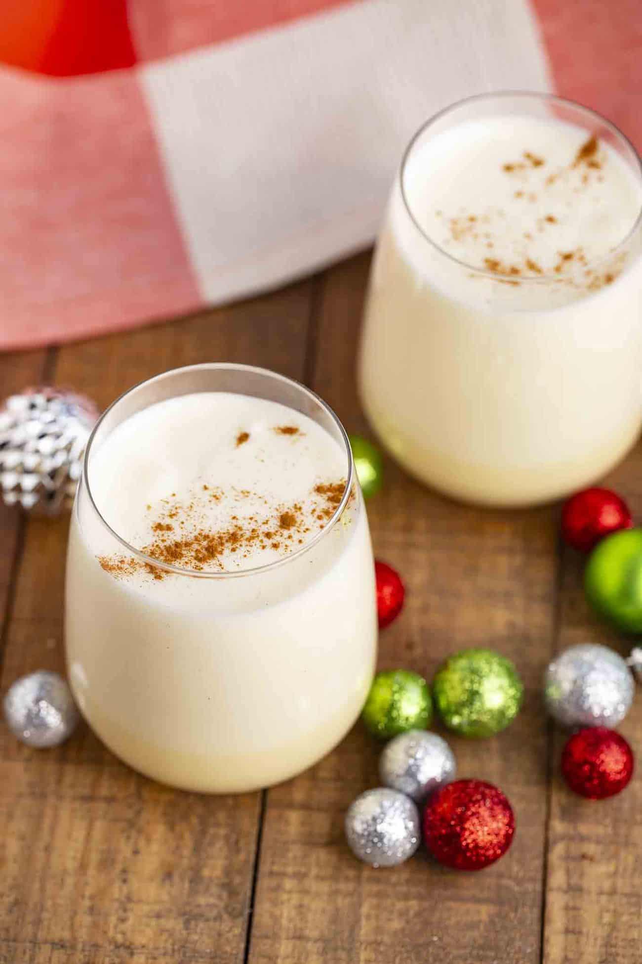 Eggnog Recipe - Dinner, then Dessert