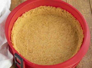 Three Ingredient Graham Cracker Crust