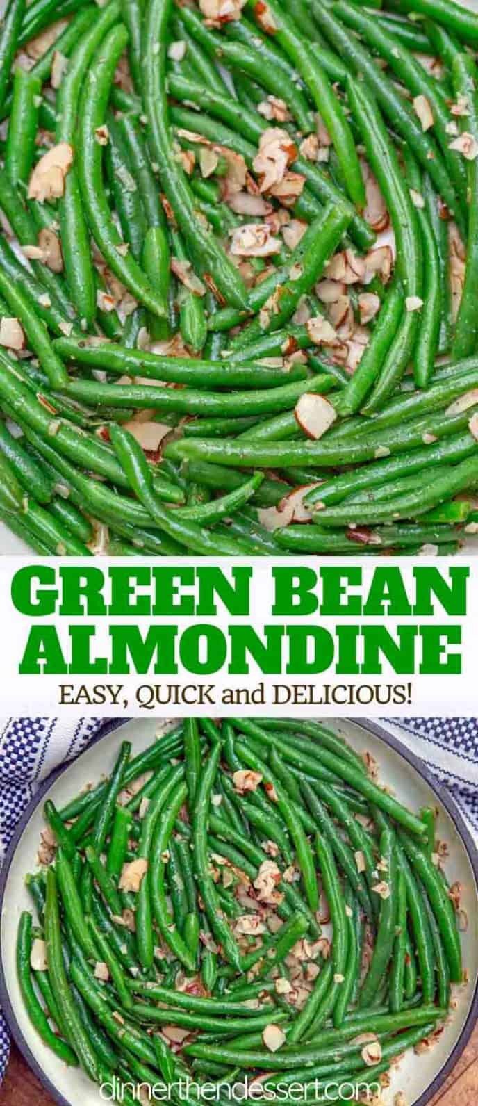 Easy Green Bean Almondine