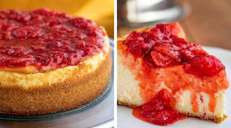 New York Cheesecake - Dinner, then Dessert