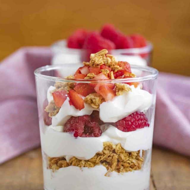 Yogurt and Berry Parfait