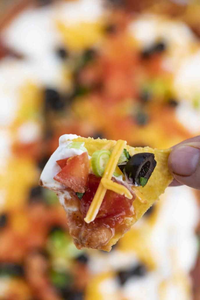 Seven Layer Bean Dip