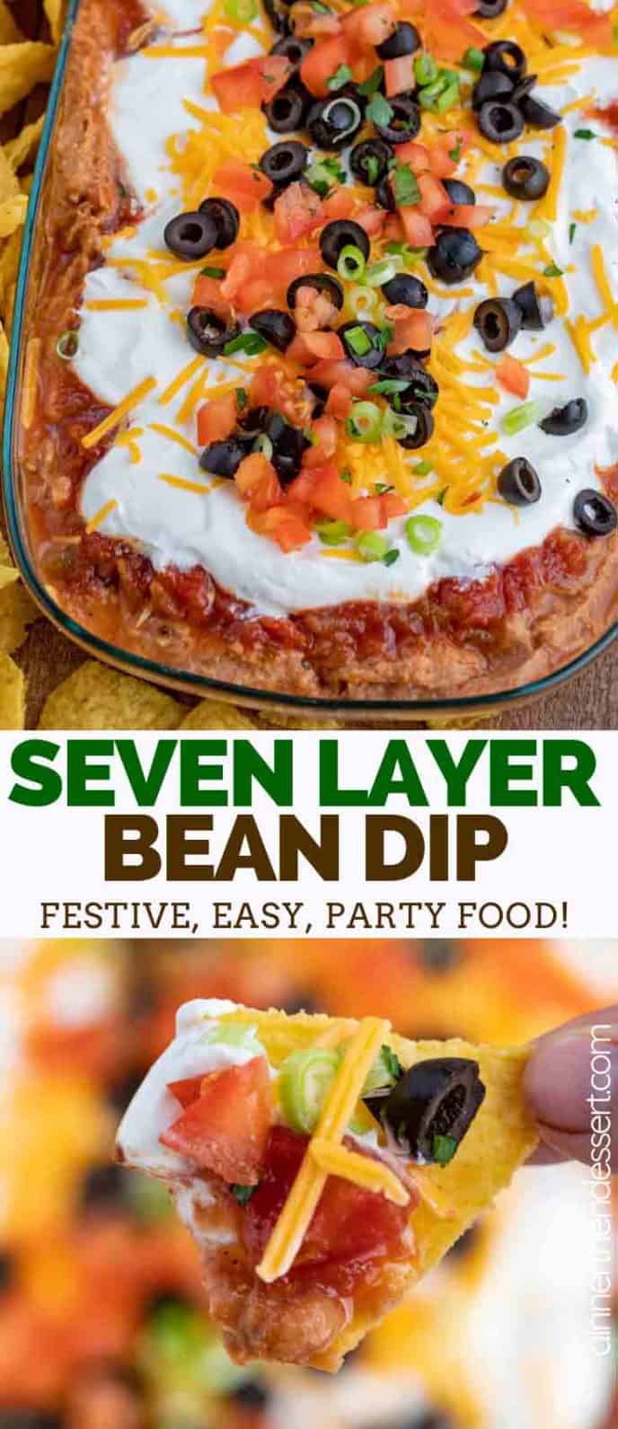 Seven Layer Bean Dip