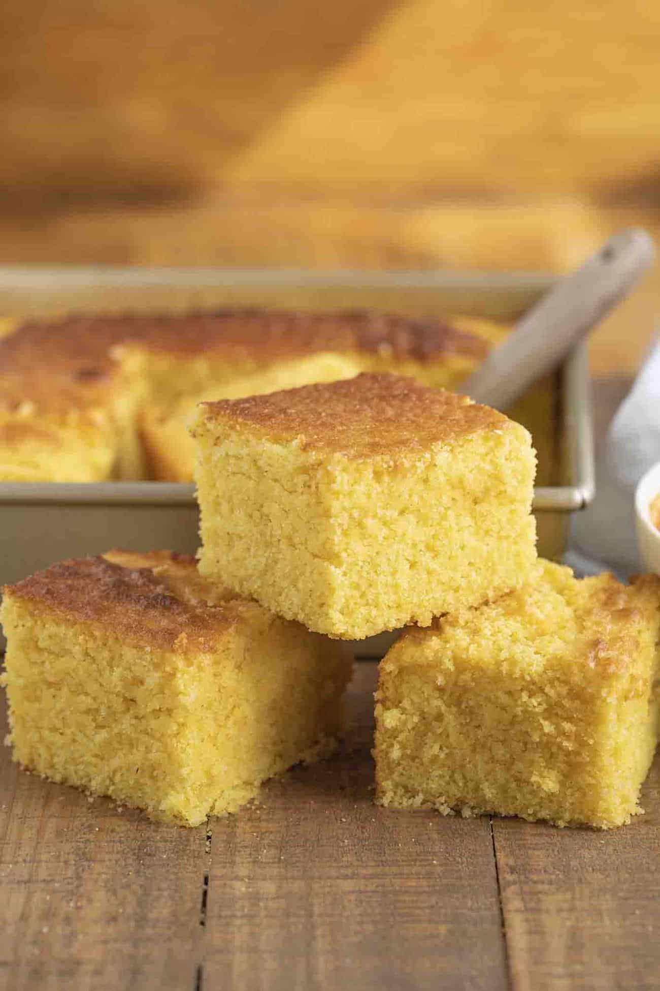 Cornbread Made With Corn Grits Recipes : Southern Style Unsweetened Cornbread Recipe Serious ...