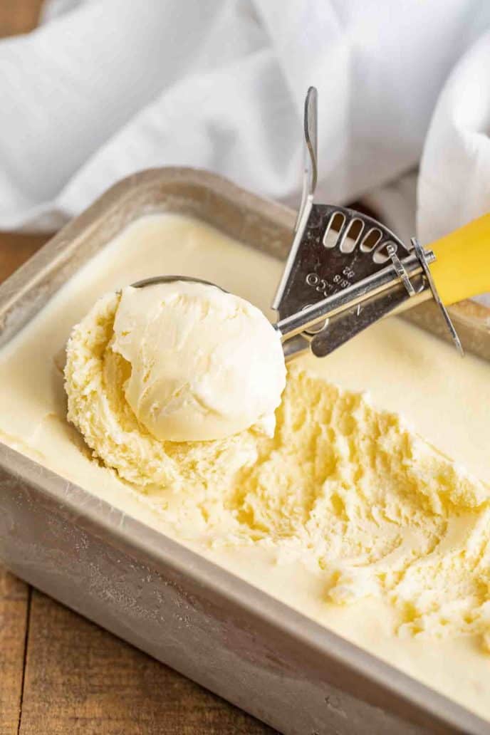 easy homemade vanilla ice cream recipes for ice cream makers