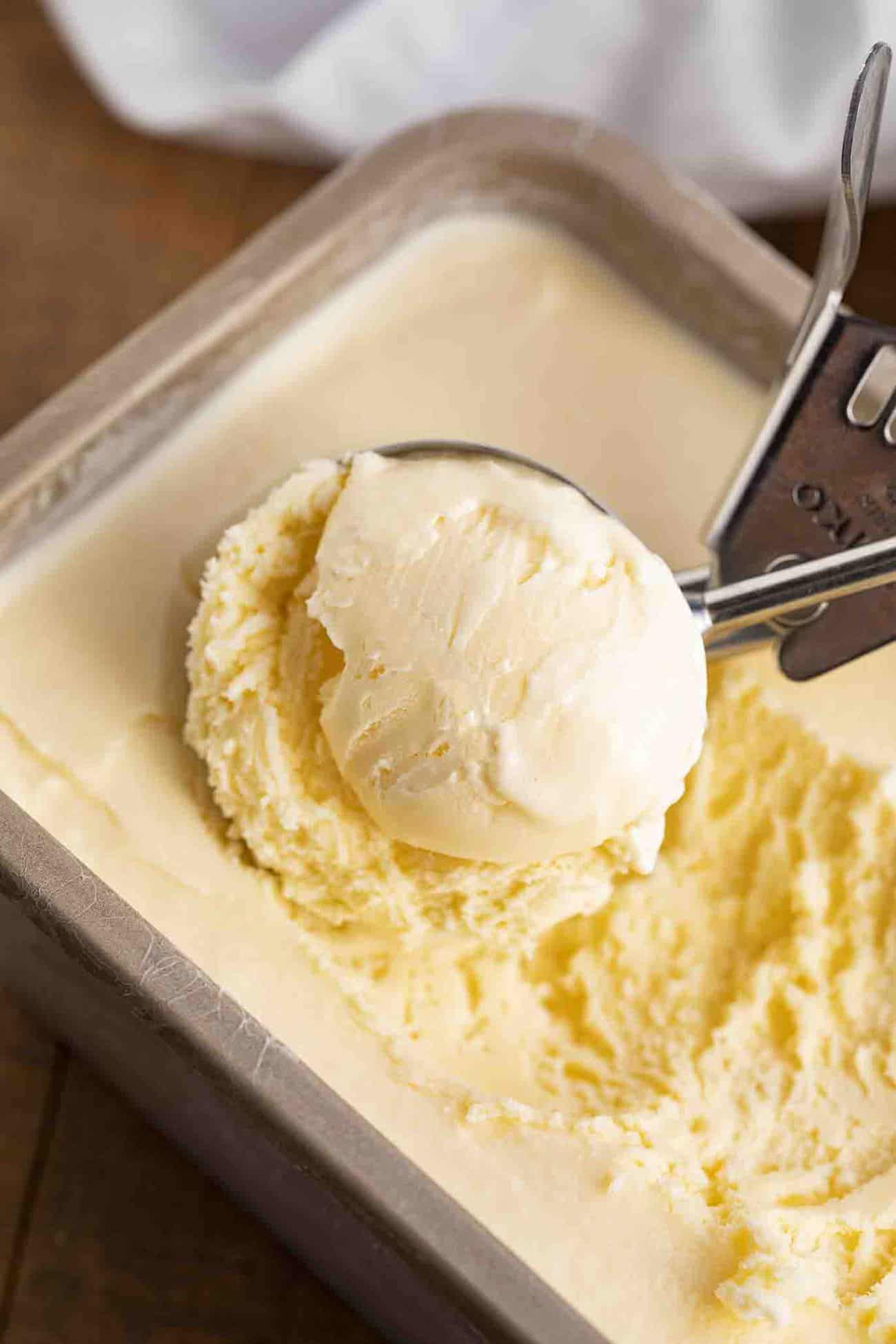 Vanilla Ice Cream - Dinner, then Dessert