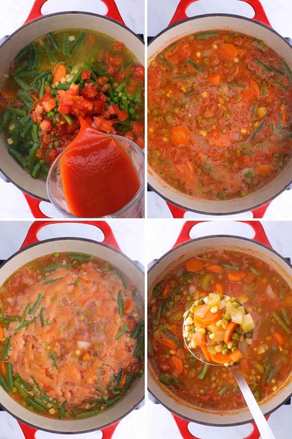 Vegetable Soup Recipe [+VIDEO] - Dinner, then Dessert