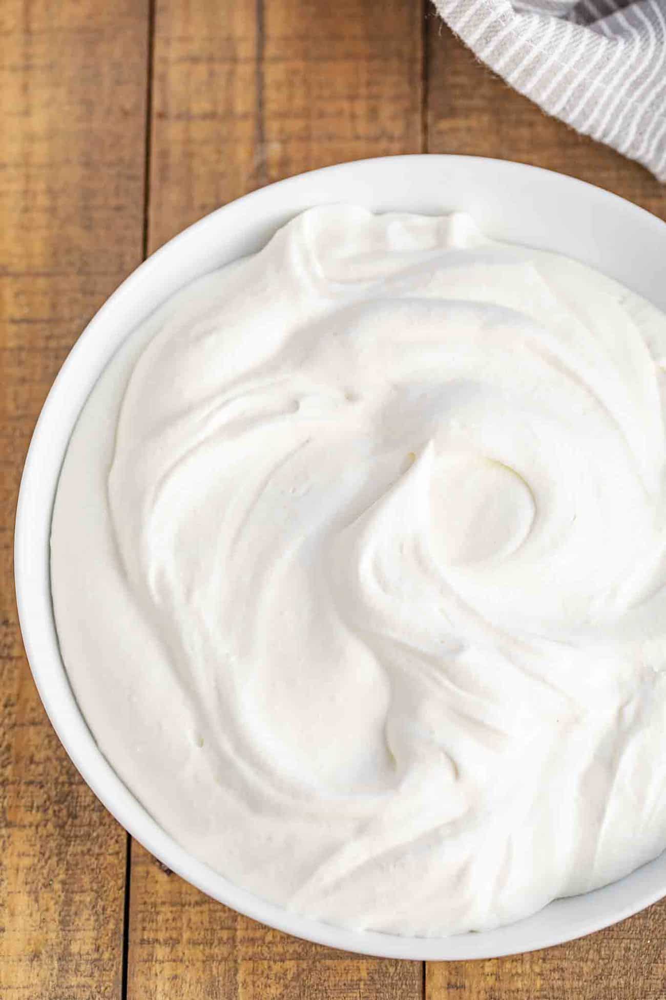 whipped cream recipe with half and half