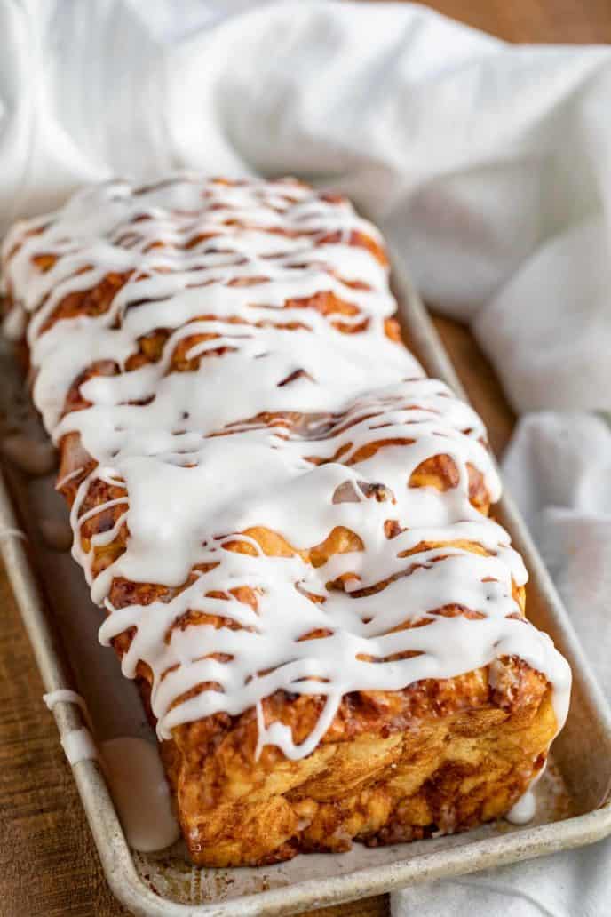 Easy Apple Fritter Bread