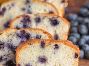 Blueberry Lemon Bread - Dinner, Then Dessert