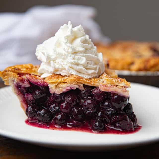 Slice of Blueberry Pie