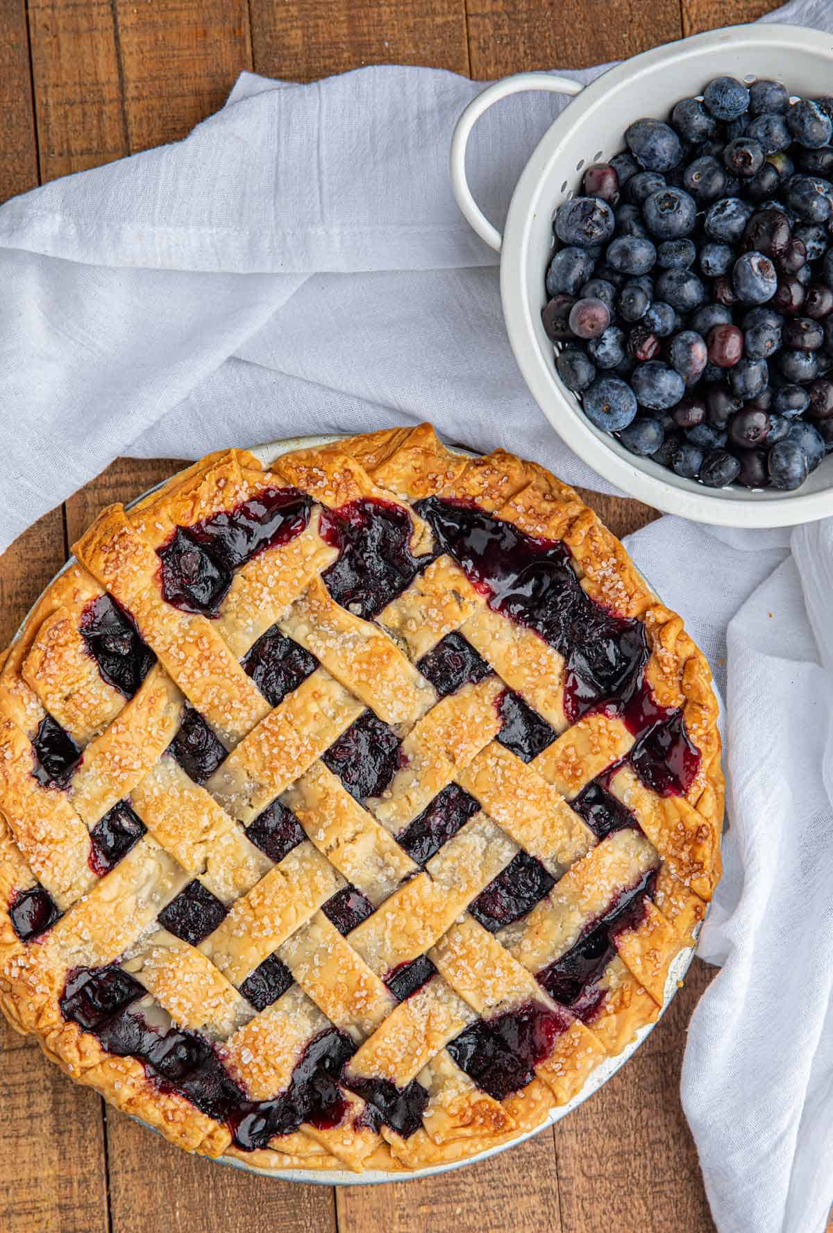 Perfectly Easy Blueberry Pie (w/Lattice Tutorial) Dinner, then Dessert