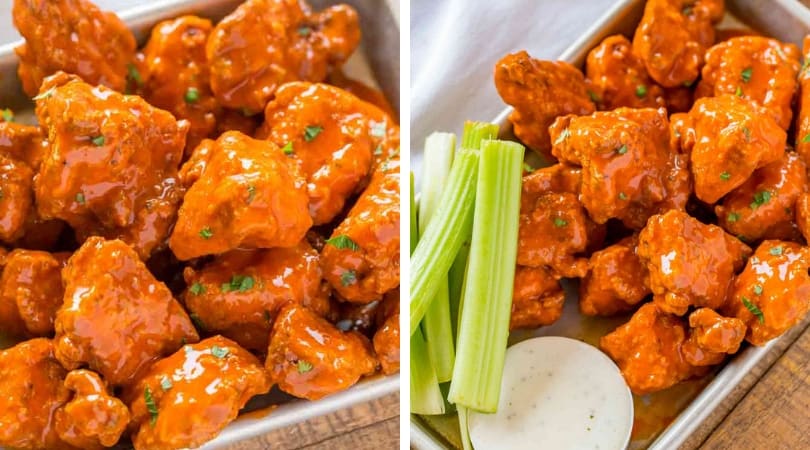 Easy boneless buffalo wings