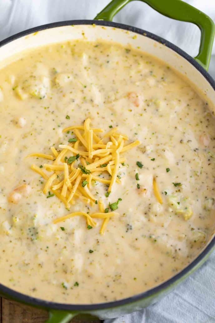 Easy Panera Broccoli Cheese Soup