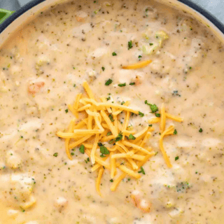 Bowl of soup with shredded cheese on top