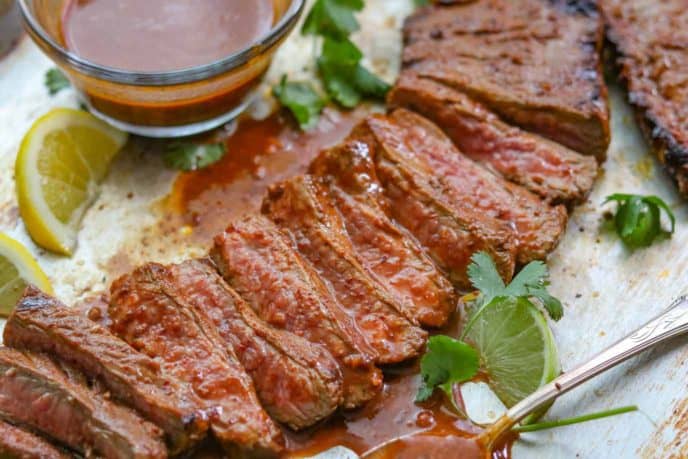 Easy Carne Asada - Dinner, then Dessert