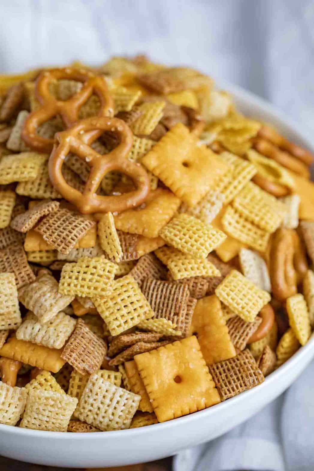 Chex Mix Dinner Then Dessert