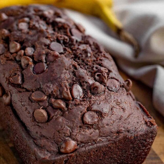 Chocolate Banana Bread - Dinner, then Dessert