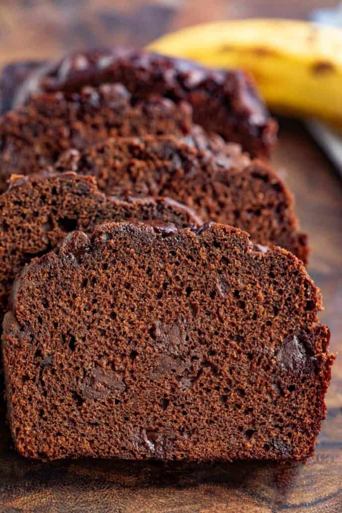 Double Chocolate Banana Bread