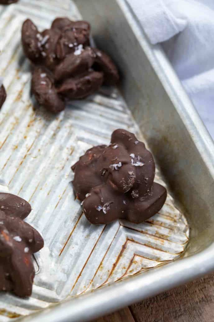 Almonds with Sea Salt and Chocolate