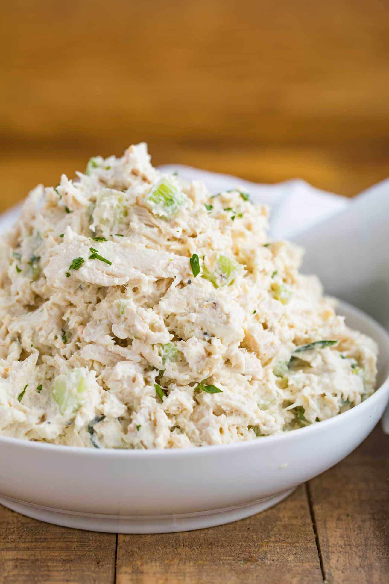 Classic Chicken Salad Recipe [+VIDEO] - Dinner, then Dessert