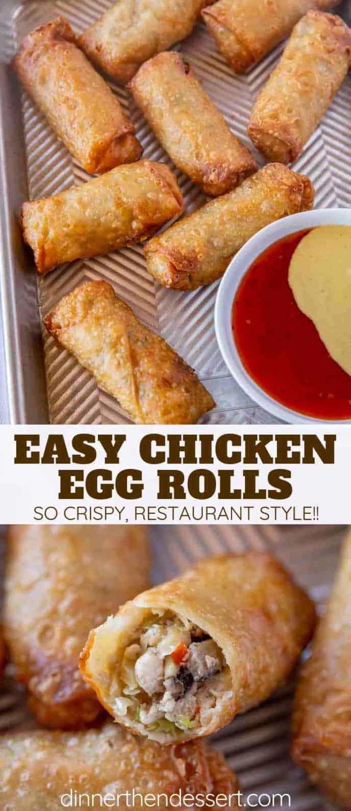 Chinese Chicken Egg Rolls