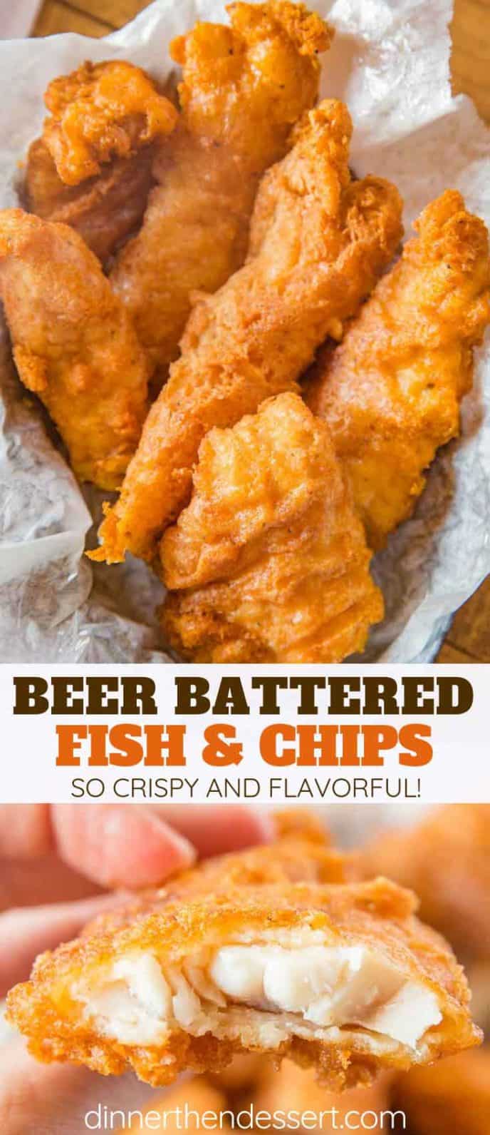 Beer Battered Fish and Chips - CopyKat Recipes