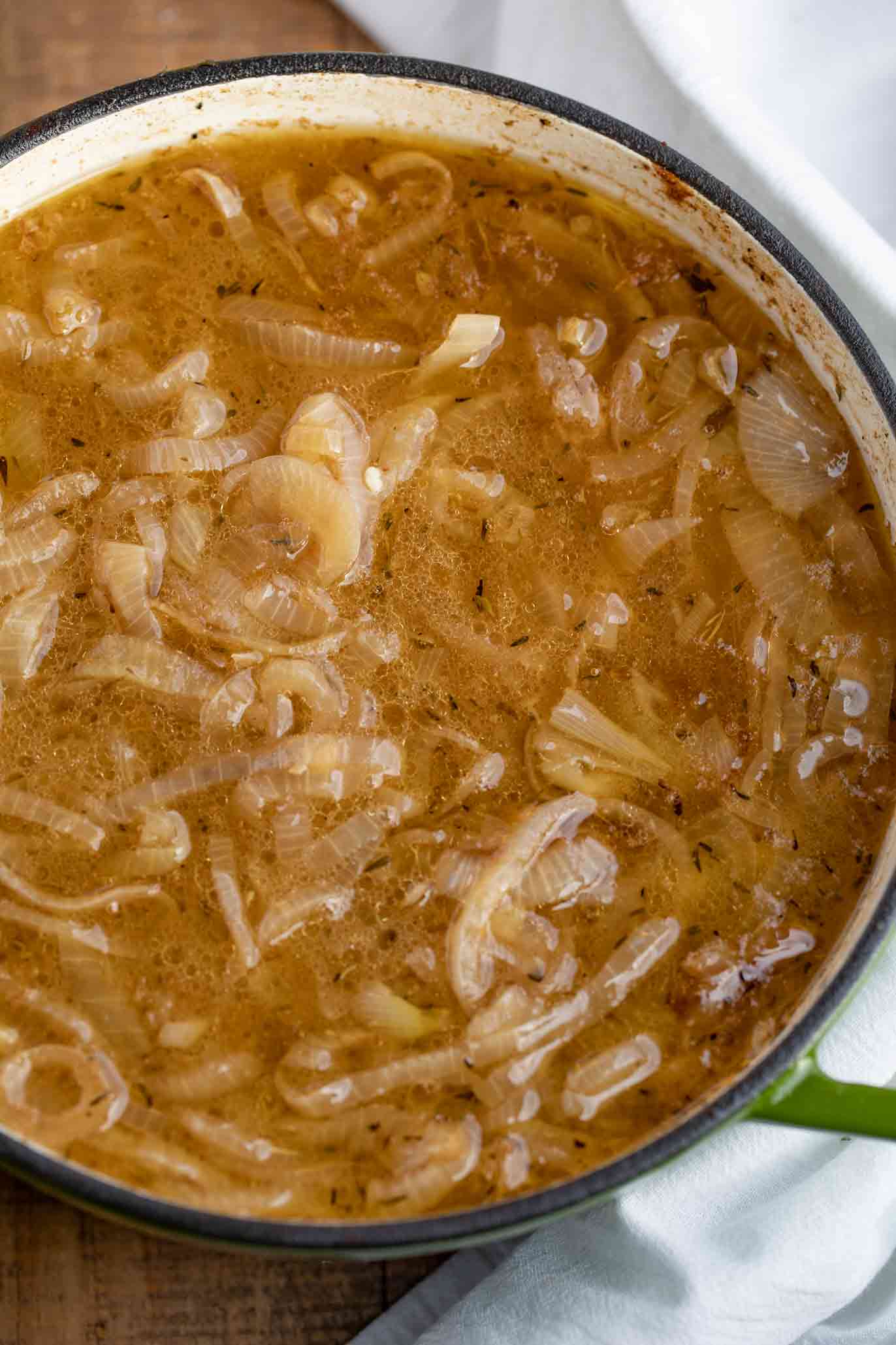 French Onion Soup - Dinner, then Dessert