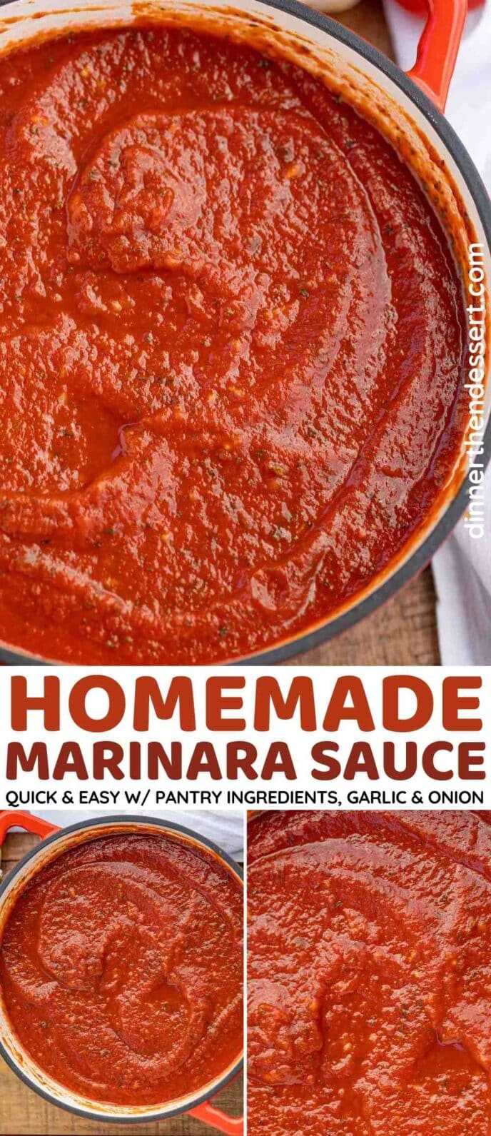 Marinara Sauce Collage