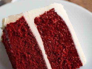 Red Velvet Cake Slice