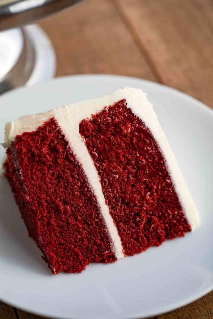 Red Velvet Cake Slice