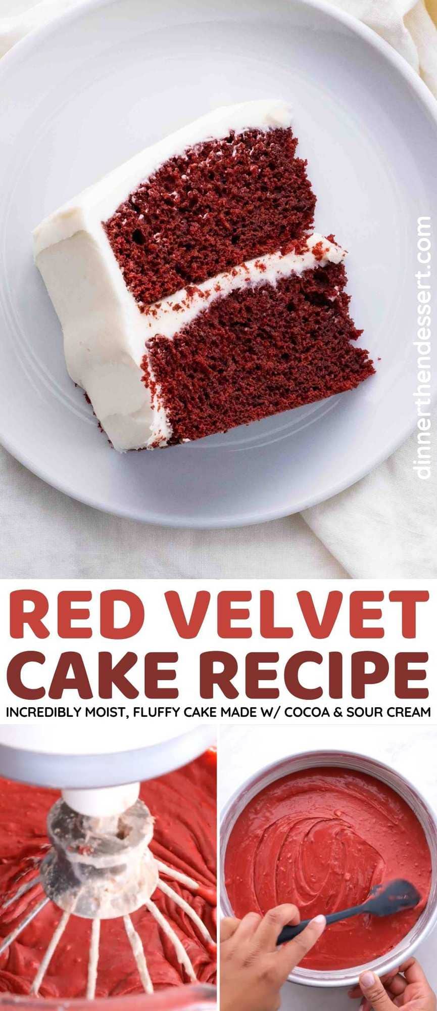 Classic Red Velvet Cake - Little Sunny Kitchen