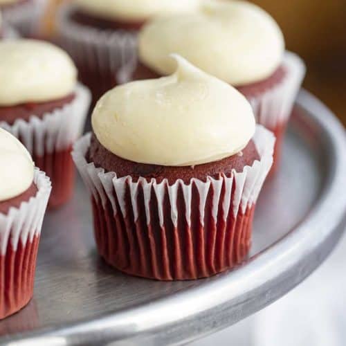 Red Velvet Cupcakes - Dinner, then Dessert