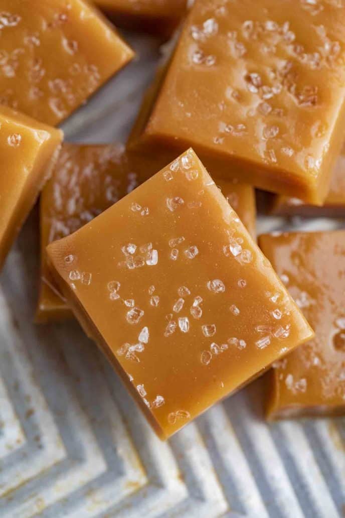 Sea Salt Caramel Squares