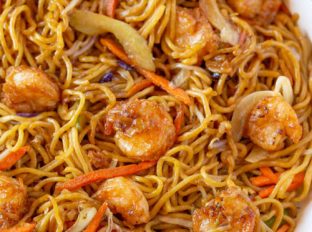 Chow Mein with Shrimp