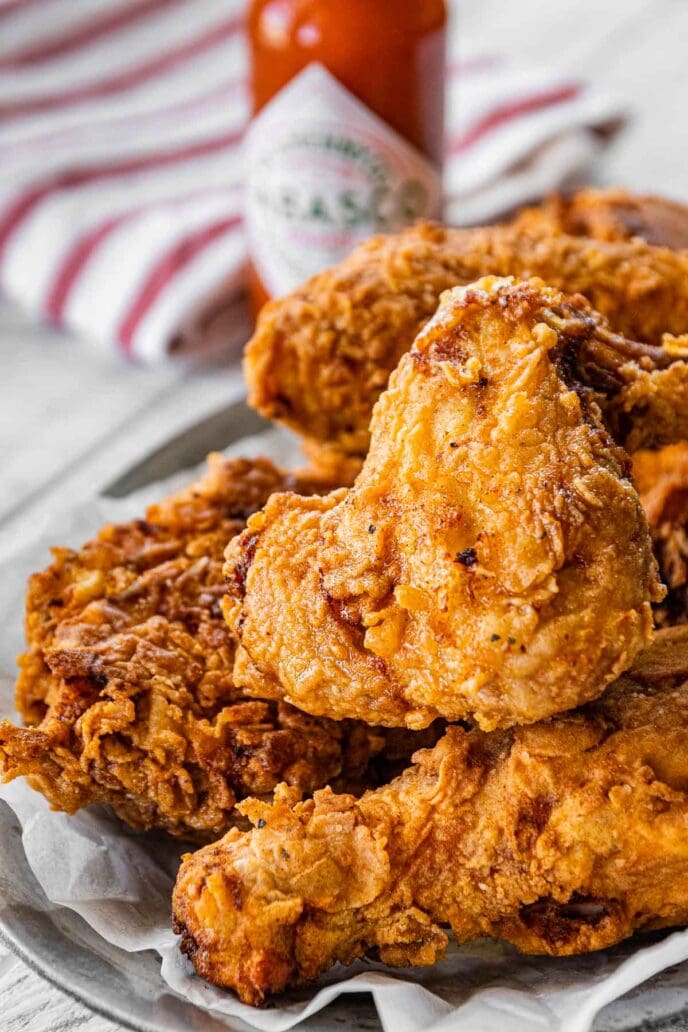 Super Crispy Fried Chicken Recipe - Dinner, then Dessert