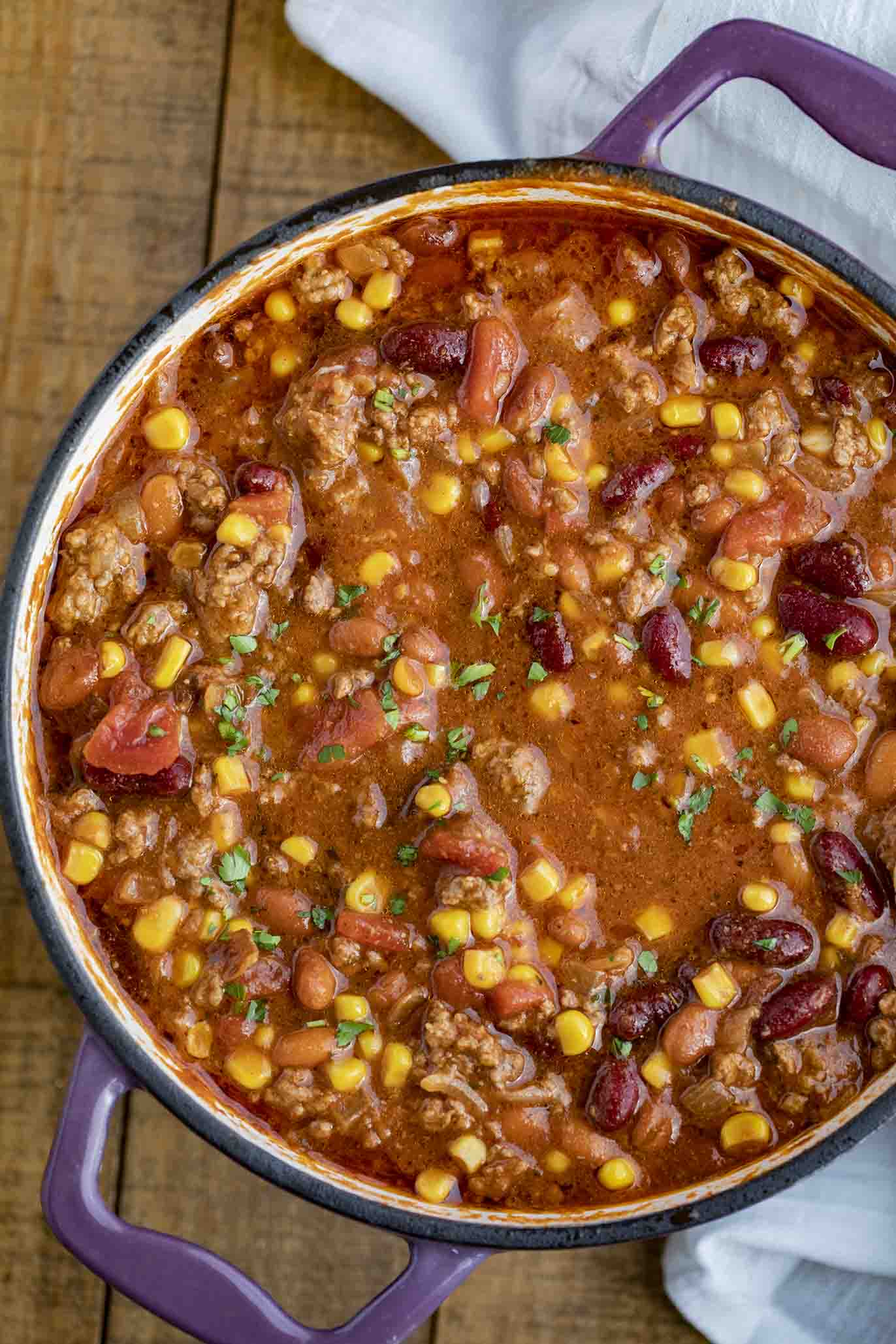 Easy Taco Soup Recipe [+VIDEO] - Dinner, then Dessert