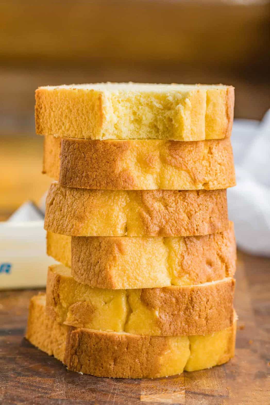 Vanilla Pound Cake Recipe [VIDEO] - Dinner, then Dessert