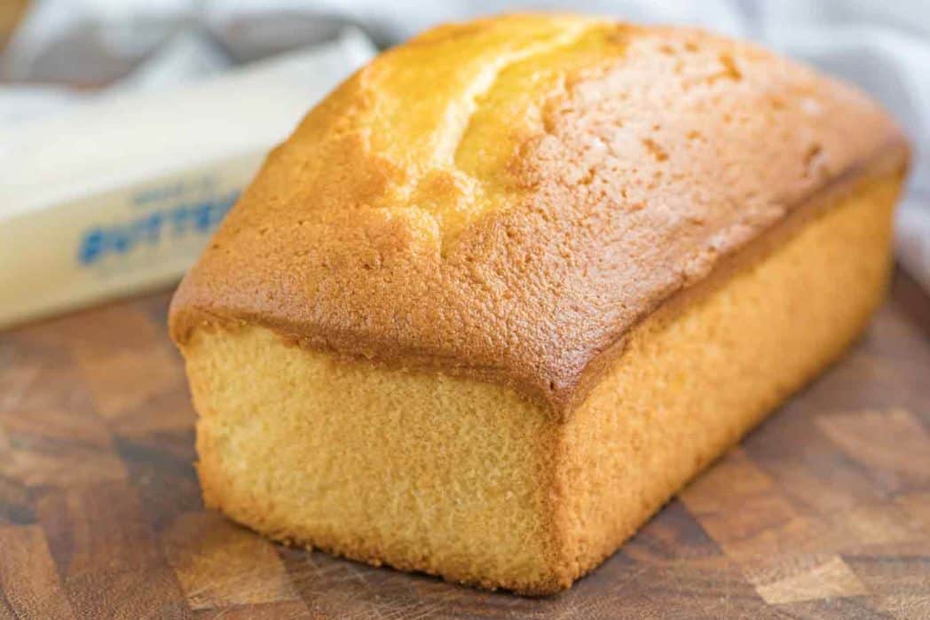 Little Vanilla Pound Cake for 2 Recipe 