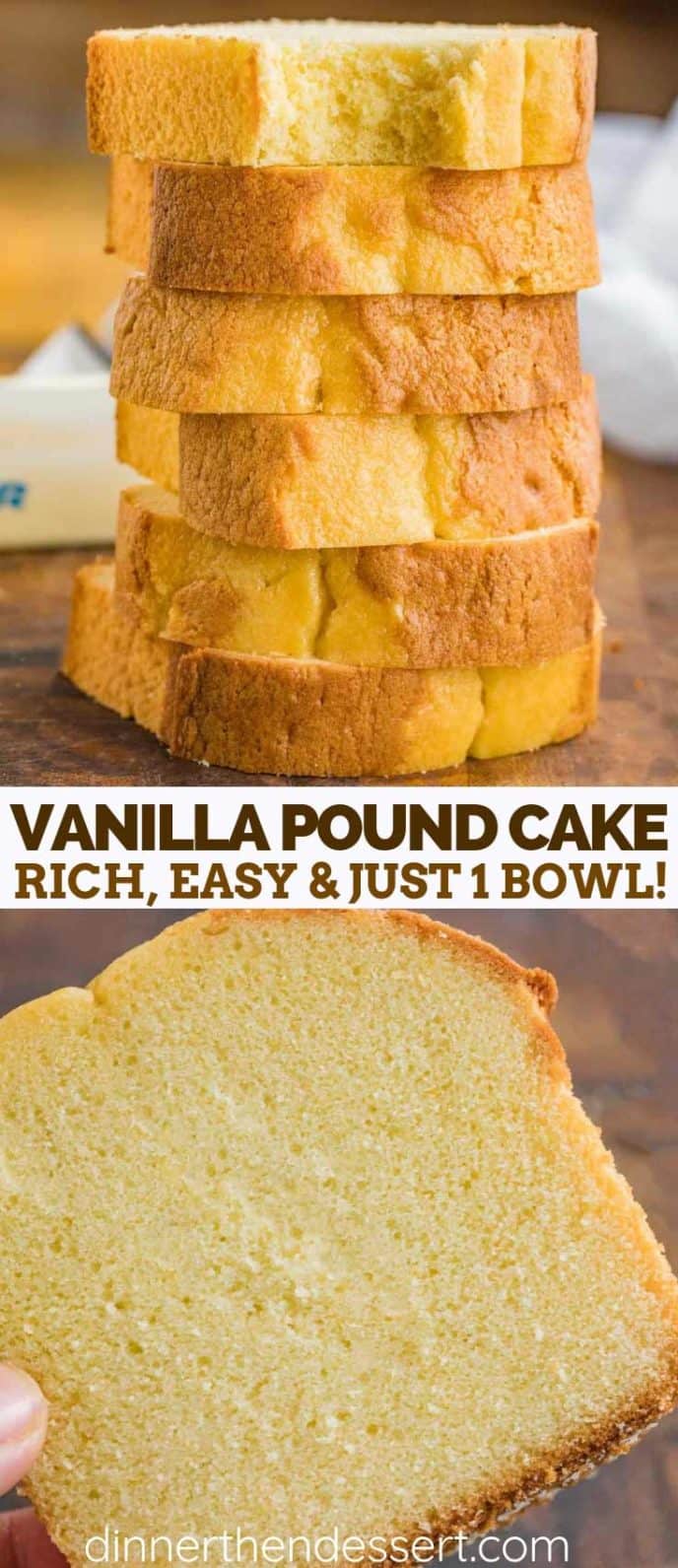 Vanilla Pound Cake Recipe [VIDEO] Dinner, then Dessert