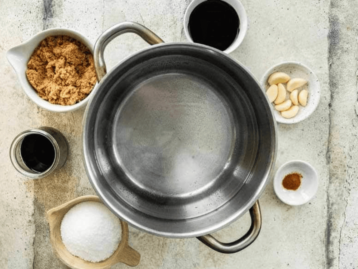 ingredients to make chicken brine