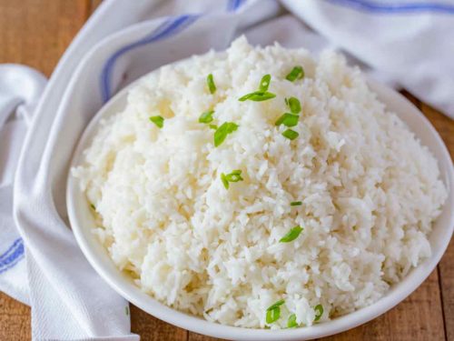 Pandan steamed rice recipe